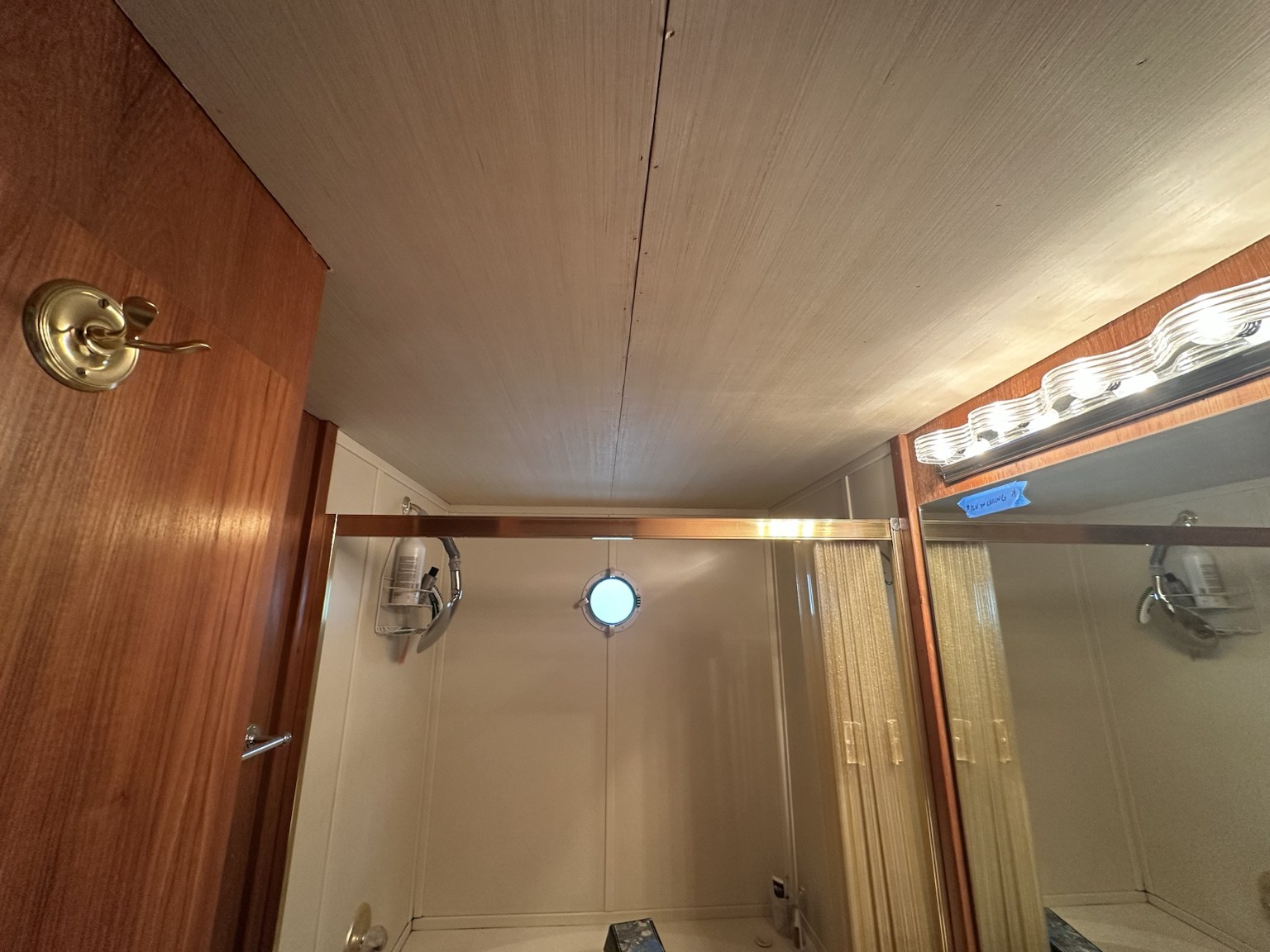 Marine coffered ceiling renovation process — photo 12